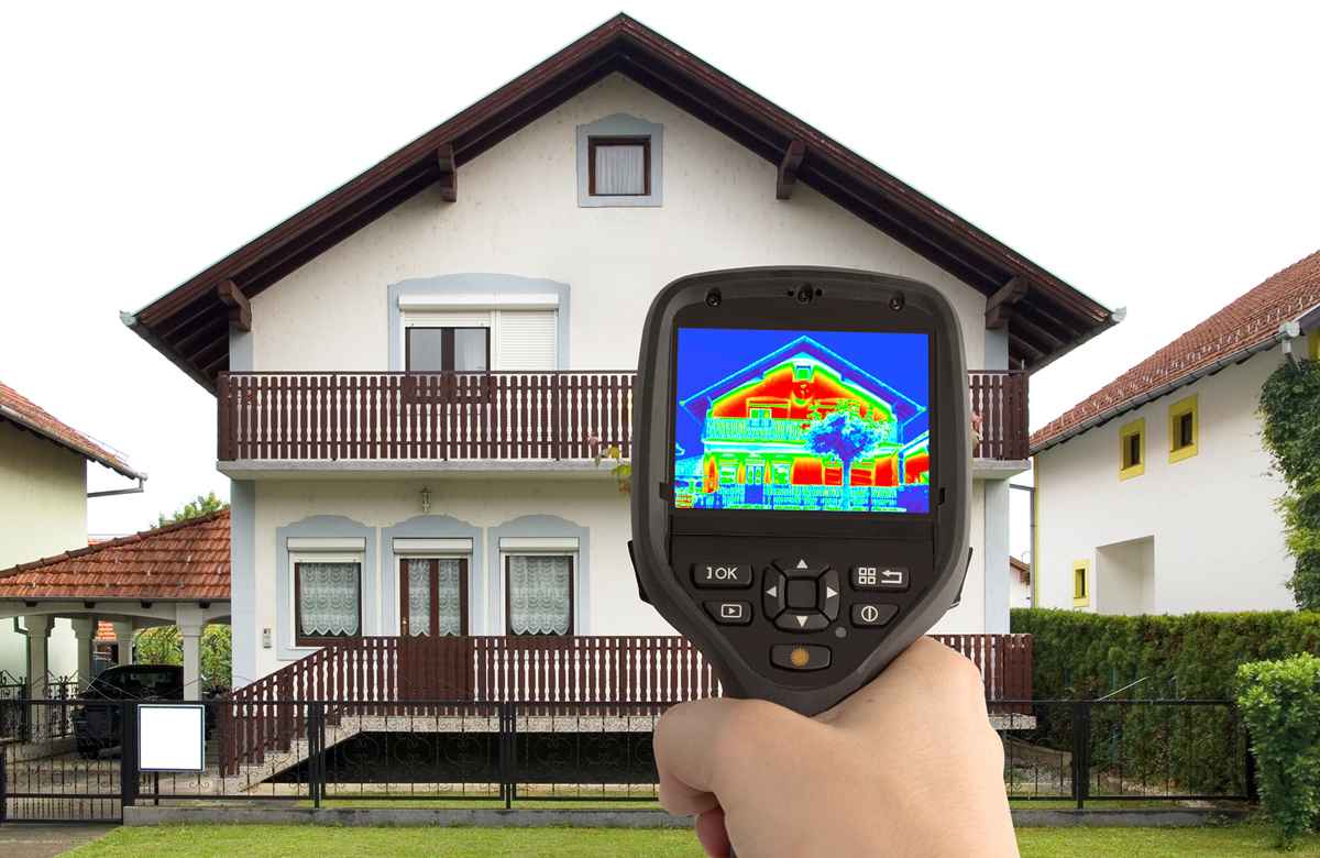home-construction-inspector-service Infrared Inspection of House